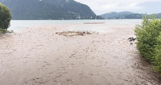 Maltempo nel Vco: frane, allagamenti ed evacuazioni. Una quarantina gli interventi dei Vigili del Fuoco