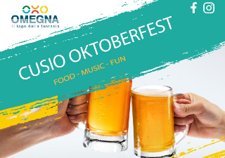Omegna - Torna la Cusio Oktoberfest: tre giorni di birra, musica e specialità bavaresi