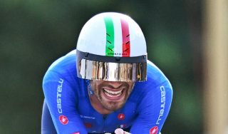 Europei Ciclismo: Ganna è argento nella cronometro, oro all’imbattibile Evenepoel